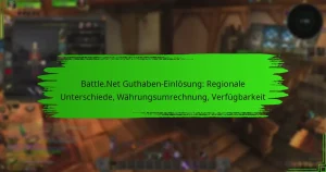 Battle.Net Guthaben-Einlösung: Regionale Unterschiede, Währungsumrechnung, Verfügbarkeit