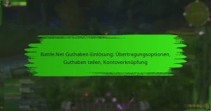 Battle.Net Guthaben-Einlösung: Übertragungsoptionen, Guthaben teilen, Kontoverknüpfung