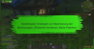 Handelsplatz: Strategien zur Maximierung der Belohnungen, Effizientes Verdienen, Beste Praktiken