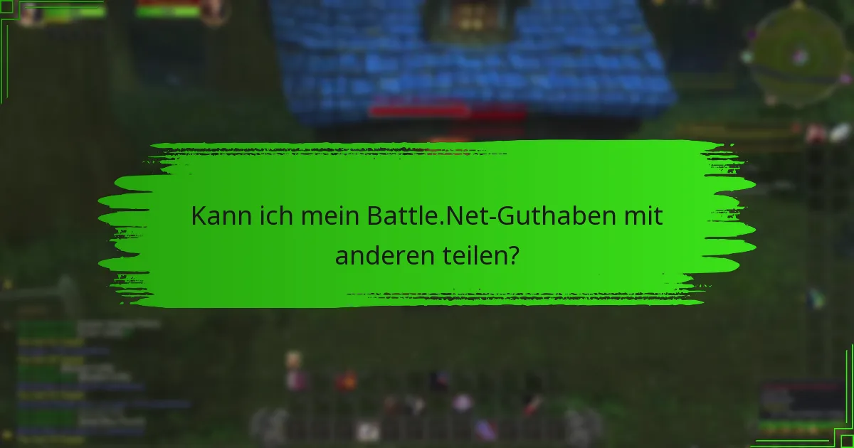 Welche Übertragungsoptionen gibt es für das Battle.Net-Guthaben?