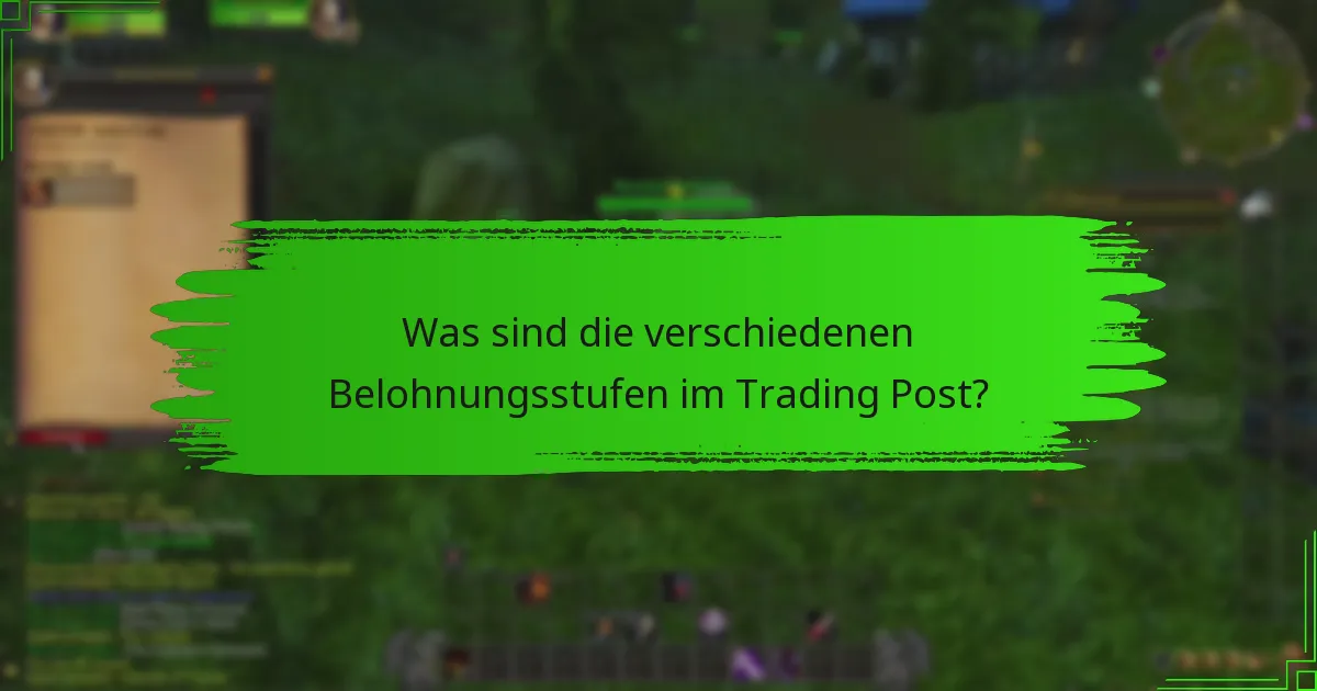 Wie schneidet das Belohnungsprogramm des Trading Post im Vergleich zu anderen ab?